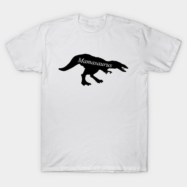 Mamasaurus Dinosaur T-Shirt by yassinstore